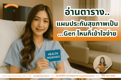 แผนประกันสุขภาพ FWD
