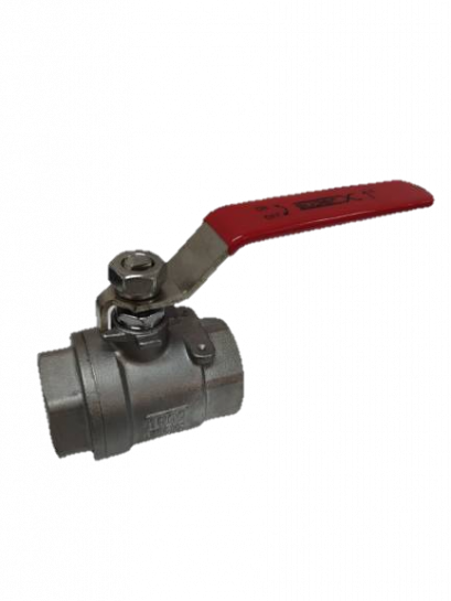 SUPER X - Stainless Steel Ball Valve Model 2-PC