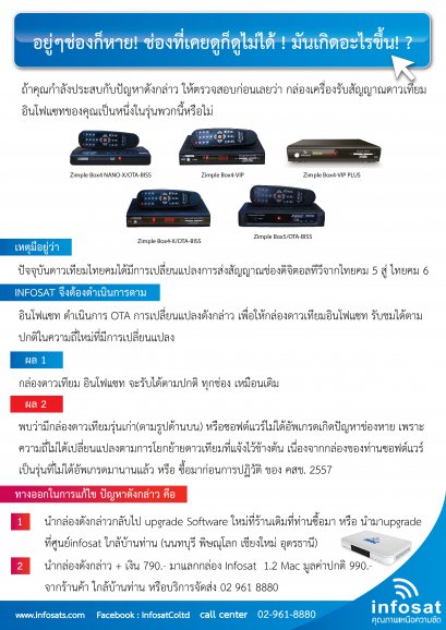 อยู่ๆช่องก็หาย! ช่องที่เคยดูก็ดูไม่ได้! มันเกิดอะไรขึ้น?