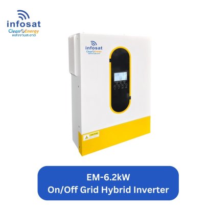 ON/OFF Grid Solar Hybrid Inverter MODEL : NM-ECO - 6.2 KW