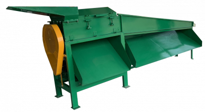 เครื่องสีแมคคาเดเมีย รุ่นใหญ่ 2 หัว