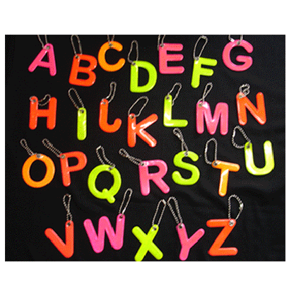 ป้ายห้อย ตัวอักษรสะท้อนแสง