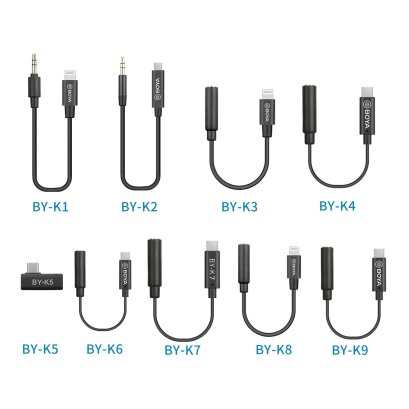 BOYA BY-K1 BY-K2 BY-K3 BY-K4 BY-K5 BY-K6 BY-K7 BY-K8 BY-K9