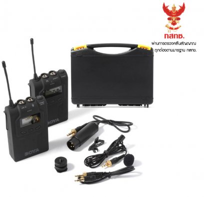 BOYA BY-WM6 ไมค์ไร้สาย UHF Wireless Microphone
