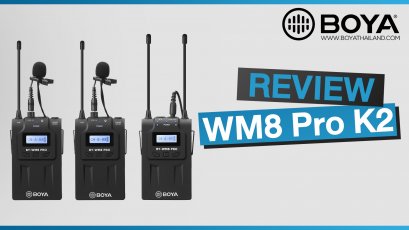 วิธีการใช้งานง่ายๆBOYA BY-WM8 PROK2