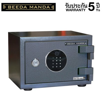 ตู้เซฟ BEEDA MANDA รุ่น FP-ES9-NCF สีเทาเข้ม กันไฟ 2 ชั่วโมง สแกนลายนิ้วมือ