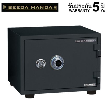 ตู้เซฟ BEEDA MANDA รุ่น FS-53-C สีดำ กันไฟ 3 ชั่วโมง แบบหมุน