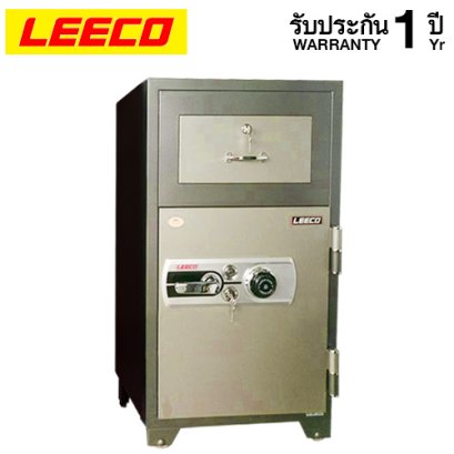 ตู้เซฟแบบลิ้นชักช่องหยอด LEECO รุ่น PD-100 กันไฟ 2 ชั่วโมง