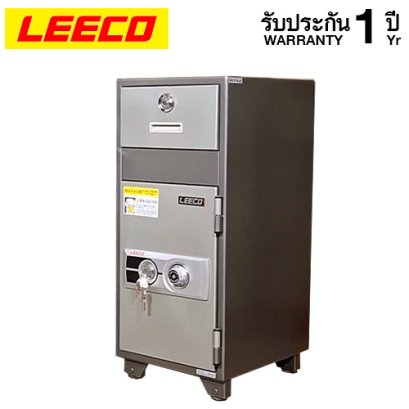 ตู้เซฟแบบลิ้นชักช่องหยอด LEECO รุ่น PD-20 กันไฟ 2 ชั่วโมง