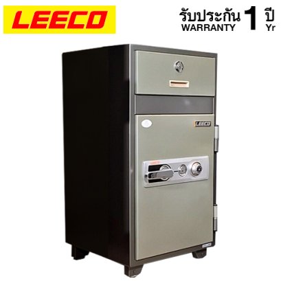 ตู้เซฟแบบลิ้นชักช่องหยอด LEECO รุ่น PD-50 กันไฟ 2 ชั่วโมง