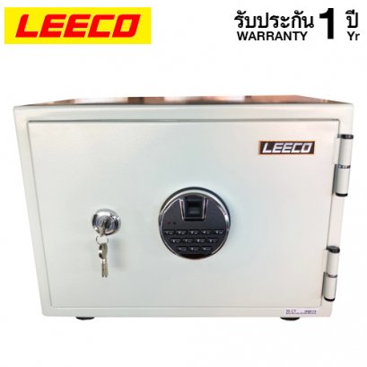 ตู้เซฟ LEECO รุ่น SS-CF สีขาว กันไฟ 2 ชั่วโมง ตู้เซฟสแกนลายนิ้วมือ