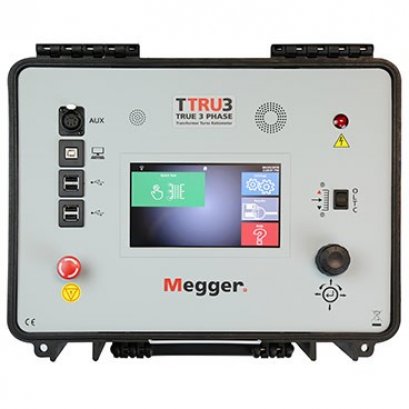 TTRU3 TRUE 3 PHASE TRANSFORMER TURNS RATIOMETER