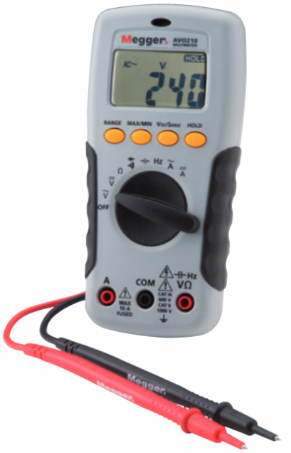 AVO®210 มัลติมิเตอร์ชำหรับช่างทั่วไป