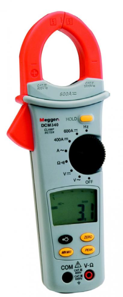 DCM340 ดิจิตอลแคล้มป์มิเตอร์