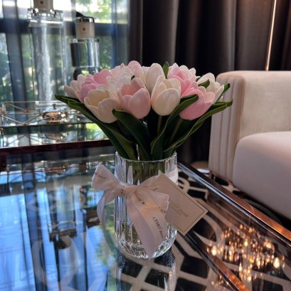 MINITULIP SIMPLIFIED STRIPED VASE_M