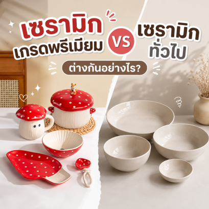 เซรามิกเกรดพรีเมียมคืออะไร? แตกต่างจากเซรามิกทั่วไปอย่างไร?