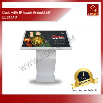 K-type Interactive Kiosk with IR touch Android system 65"