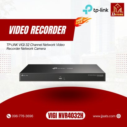 VIGI NVR4032H TP-LINK VIGI 32 Channel Network Video Recorder Network Camera