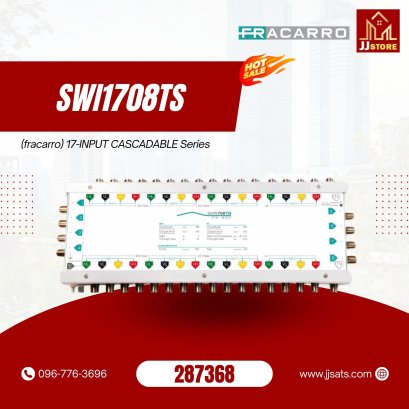 287368 SWI1708TS (fracarro) 17-INPUT CASCADABLE Series