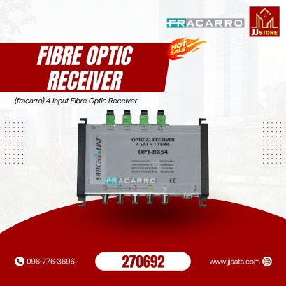 270692 (fracarro) 4 Input Fibre Optic Receiver