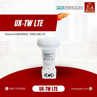 287338 UX-TW LTE (fracarro) UX-TW LTE UNIVERSAL TWIN LNB LTE