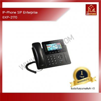 GrandStream IP-Phone SIP Enterprise 12 Line, 6SIP, 2 Port Lan, HD Audio, 4.3" LCD Color, 5-Way Conference, 10/100/1000Mbps, POE, Bluetooth