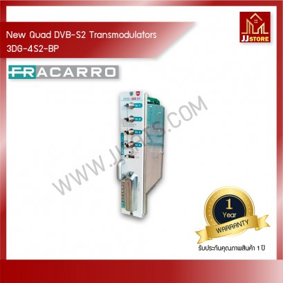 3DG-4T2-BP New Quad DVB-T2/T or DVB-C transmodulators with double slot C.I. Flexmode and USB playing feature