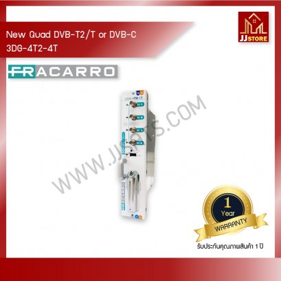 3DG-4S2-4T New Quad DVB-S2 transmodulators with double slot C.I. Flexmode and USB playing feature