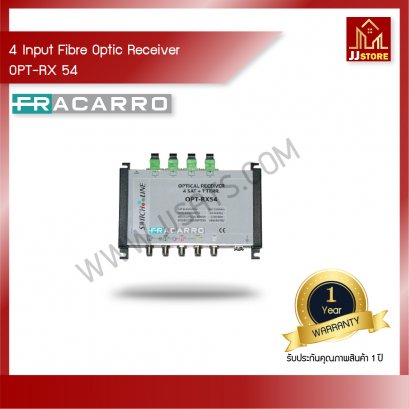 4 Input Fibre Optic Receiver