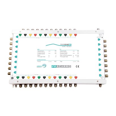 287367 SWI1316TS (fracarro) 13-INPUT CASCADABLE Series