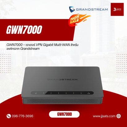 GWN7700M – สวิตช์ Unmanaged Multi-Gigabit 5 พอร์ต พร้อม SFP+ สำหรับองค์กรจาก Grandstream