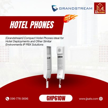 GHP610W (Grandstream) 2 SIP Accounts 2 Lines 3 way audio IP Phone IP PBX Solution