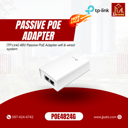 POE4824G (TP-Link) 48V Passive PoE Adapter wifi & wired system