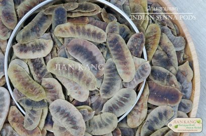 ฝักมะขามแขก (Indian Senna Pods)