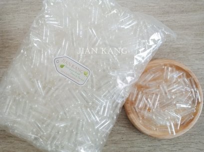 แคปซูลเปล่าเบอร์ 0 ใส (ขนาดบรรจุแคปซูลละ 500 มิลลิกรัม)