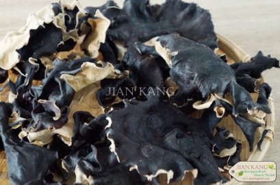 เห็ดหูช้าง หรือ เห็ดหูหนูดำหลังขาว หรือ เห็ดหูหนูดำ (Wood Ear Mushroom)