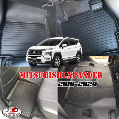 พรมยางยกขอบเข้ารูป ตรงรุ่นรถ Mitsubishi Xpander GT / Xpander Cross 2018-2024