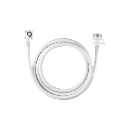 สายน้ำดี pvc สำหรับเครื่องซักผ้า สีขาว ขนาด 200 ซม.