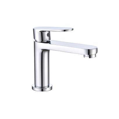 ก๊อกอ่างล้างหน้าน้ำเย็น ทองเหลือง สีโครเมียม