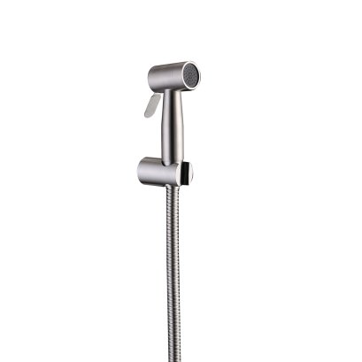 ชุดสายฉีดชำระ พร้อมสายและขอแขวน สแตนเลส