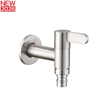 ก๊อกคอสั้นสนาม สแตนเลส 304