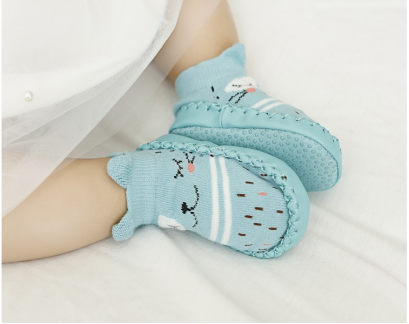 รองเท้า Cartoon leather (sock) 