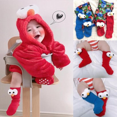 ถุงเท้าเด็ก Elmo 