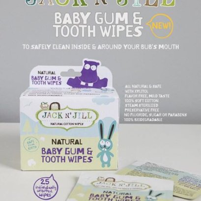Jack n jill baby Gum & tooth wipe
