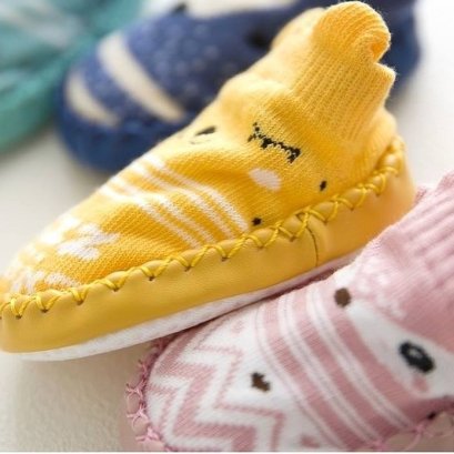 รองเท้า Cartoon leather (sock) shoe