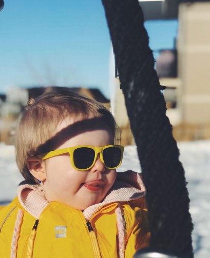 แว่นกันแดดเด็กสุดแนว 