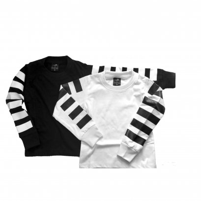 เสื้อแขนยาวเด็ก crosswalk ลายทางม้าลาย