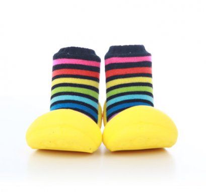 Attipas  รองเท้าหัดเดิน Rainbow Yellow 8852526270373
