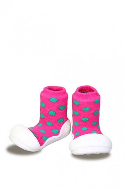 Attipas  รองเท้าหัดเดิน Polkadot Pink 8852526271707
