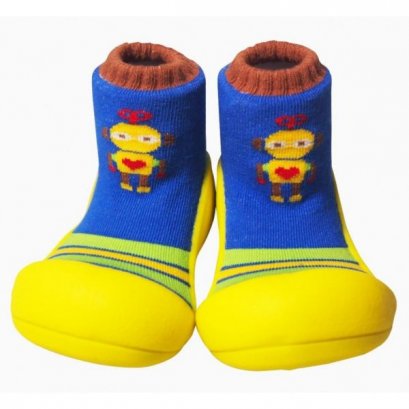 Attipas  รองเท้าหัดเดิน Robot Yellow